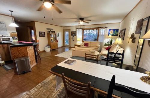 Morganton House | 7 Mi to Downtown Morganton: Cabin w/Fire Pit!