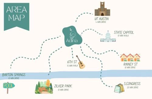 West End House | 7 Private Suites Sleeps 25 Walkable to SXSW