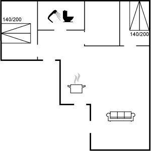 Oddesund Syd House | 72 m² House ∙ 2 bedrooms ∙ 4 guests