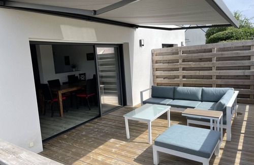 Billiers Apartment | 76m2 apartment town center, near beach