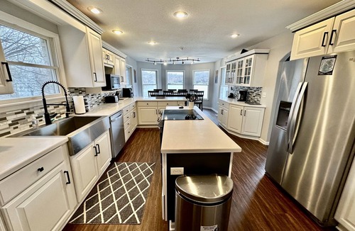 Lake Ozark House | 7BR Lakefront Home with Private Heated Saltwater Pool and 2 Dock Slips