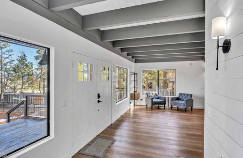 Carnelian Bay House | 7BR Summer Oasis: Bikes, SUPs & Walk to Lake!