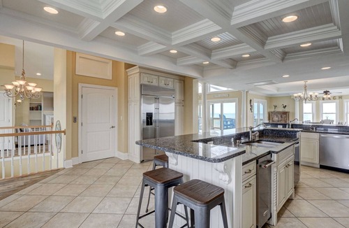 North Topsail Beach House | 8 Bedroom Direct Oceanfront Home, Private Pool, Media Room, Private Beach Access, 2025 Updates
