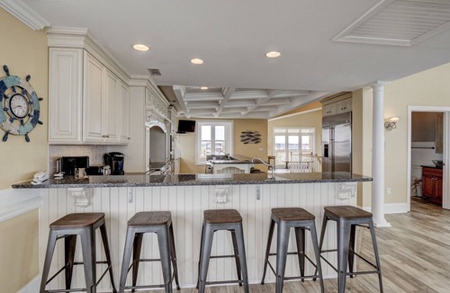 North Topsail Beach House | 8 Bedroom Direct Oceanfront Home, Private Pool, Media Room, Private Beach Access, 2025 Updates