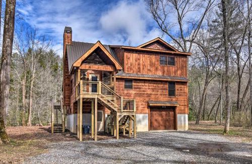 Murphy House | 8 Mi to Dtwn Murphy! Cabin w/Nottely River Views