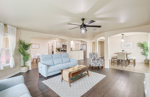 Killeen House | 8 Mi to Fort Cavazos! Modern Home w/Fire Pit