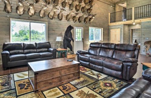 Au Gres Township House | 800-Acre Au Gres Oasis 2 Ponds and ATV Trails!