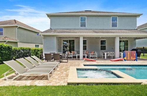 Bay Lake House | 8BR Lovely Villa Swing Set Pool Near Disney
