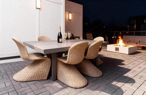 Talbot's Corner House | 8BR Rooftops with Hot Tub Fire Pit Skyline Views