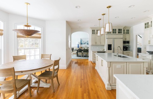 Danbury House | 9,000 Sq Ft Candlewood Lakefront Luxury - Pool, Dock, Professionally Designed