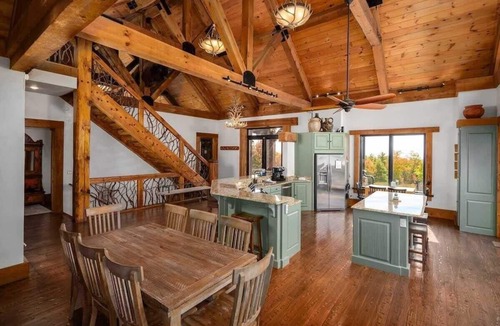 Helen Cabin | 9 Bedroom Lodge Barndominium Combo Sleeps Up to 28