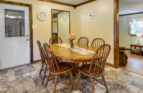 Maysville House | 9 Mi to Grove: Home w/Fire Pit in Southwest City