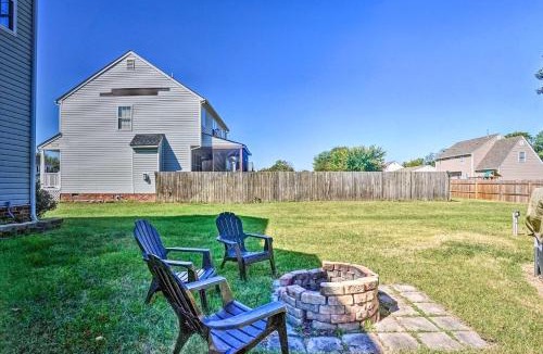 Sandston House | 9 Mi to Richmond: Sandston Home w/Office