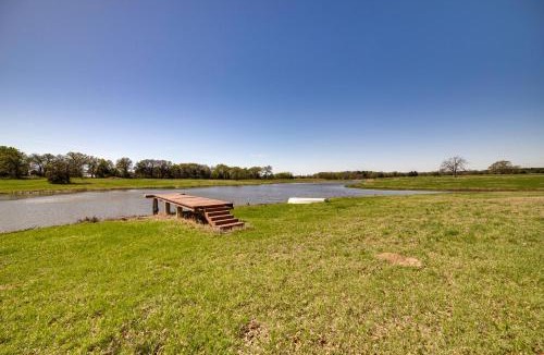 Kemp House | 90-Acre Sanctuary w/Lake in Rural North Texas!