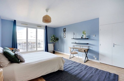 Villejuif Resort | 93 m² Private room ∙ 1 bedroom ∙ 4 guests