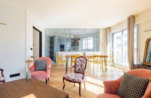 Prince–Marmottan Apartment | 97 m² Apartment ∙ 3 bedrooms ∙ 4 guests