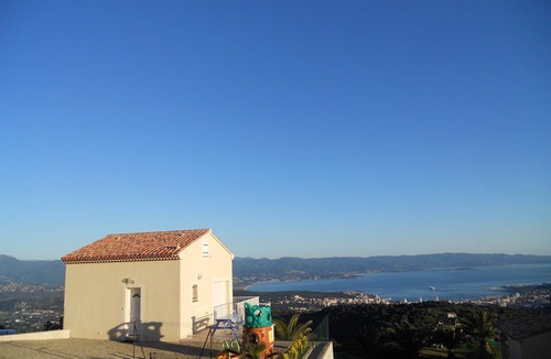 Alata Villa | A 10 Mn Des Plages. Panoramic views of the Gulf of Ajaccio and the Gulf of lava