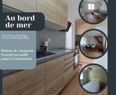 Petit-Fort-Philippe House | A 1min a pied de la plage Petit fort Philippe