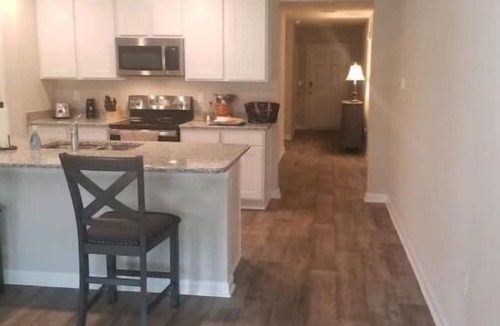 Foley House | A 4-bedroom, 2 bath home with pond view.