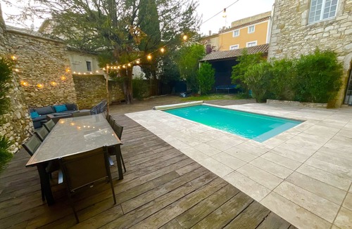 Bourg-Saint-Andeol House | A beautiful townhouse for 12 guests, with private pool