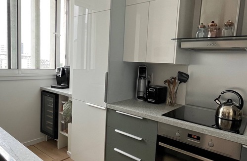 Charenton-le-Pont Apartment | A beautiful, modern Parisian apartment, bathed in light, spacious, and airy.
