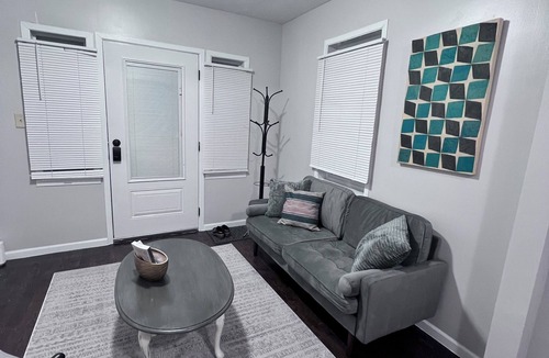 Westmont House | A big "Tiny" home, with large enclosed yard, next to train in downtown Westmont.