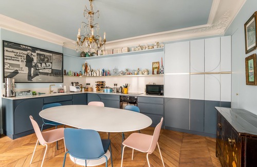 Montmartre Apartment | A Blush of Blue, by Veeve