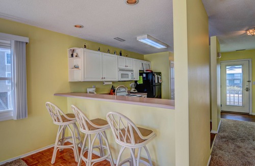 Ocean City Beach House | A Breath of Fresh Aire - the beach literally comes right up to your deck!