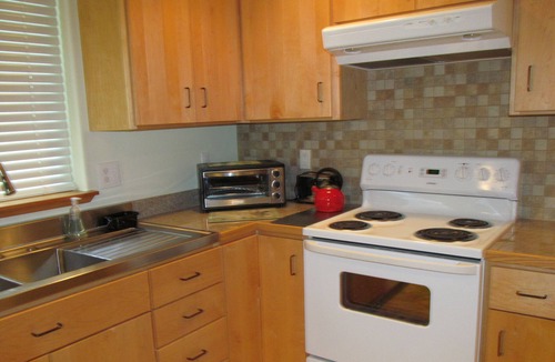 Mountain View House | A charming NE Bend home in a park-like setting