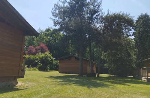 Thornton Steward Cabin | A charming & traditional Scandinavian log cabin within a tranquil setting.