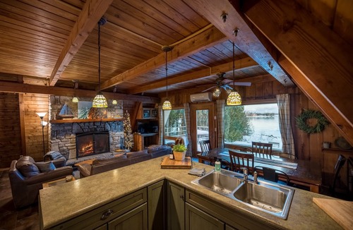 Ellison Bay Cabin | A Classic Waterfront A-Frame on Rowley’s Bay