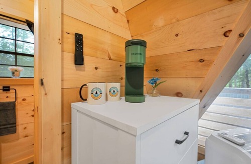 Oxford Cabin | A Cozy A-Frame Escape with Hot Tub