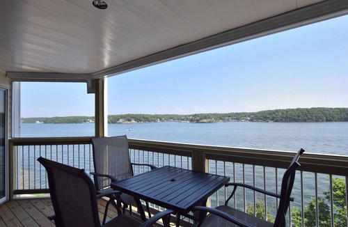 Osage Beach Condo | A COZY GETAWAY!Spectacular Main Channel Wtrfrt Condo Walkin Level 2BR-Unit 10210