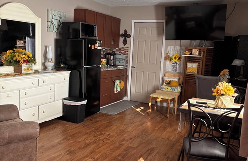 Hutchinson Apartment | A Cozy Sunshine Suite in charming Hutchinson KS