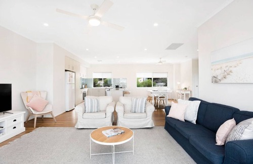 Goolwa Beach House | A Dunes View—Coastal Calm with Fire Pit & Deck