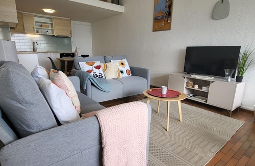 Carnon-Plage Apartment | A feast for your eyes, 3 bedroom apartment on beach, sea views from every room.
