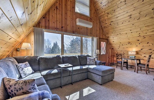 Butternut House | A-Frame Cabin with Private Boat Dock!