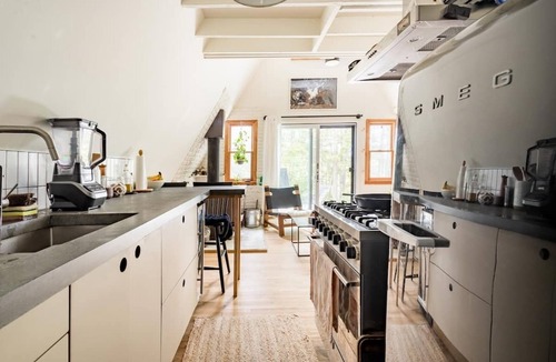 Oliverea Cabin | A-Frame in Catskills, with mid century charm