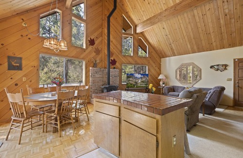 Arnold Ski Chalet | A-Frame Knotty Pine Chalet - Dogs Ok! Game Room with Pool Table, Basketball