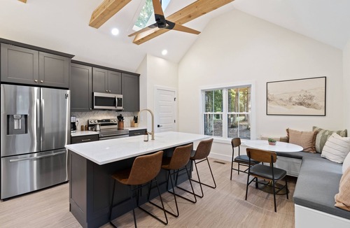 Manson Cabin | A-FRAME Lake Cabin. Brand NEW HOME. Mid Century Modern