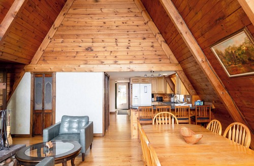 Parrott Point Ski Chalet | "A Frame of Mind" on Mullett Lake