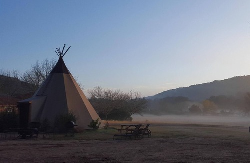 New Braunfels Ski Chalet | A Glamping Tipi Stay w/Outdoor Fun!