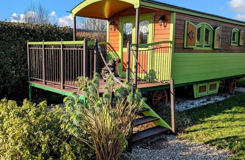Valliquerville Cottage | A gypsy caravan holiday in idyllic surroundings