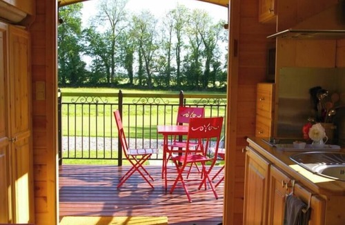 Valliquerville Cottage | A gypsy caravan holiday in idyllic surroundings