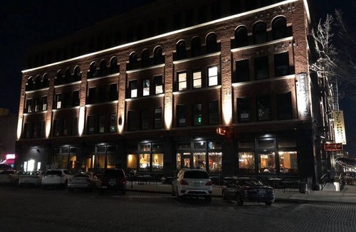 Downtown Omaha Apartment | A historic 1,000 square foot loft in the heart of the Old Market with Howard Street view