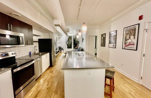 Old Market Apartment | A historic movie themed, 1,200 square foot loft in the heart of the Old Market
