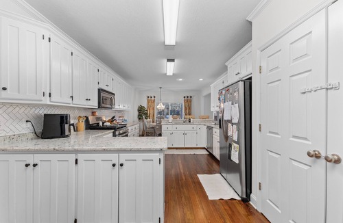 Bath House | A Hole in One Home in North Augusta w/array of amenities: pool, gameroom & more