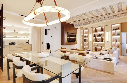 Notre Dame Apartment | A LUXURIOUS RETREAT WHERE HISTORY MEETS CONTEMPORARY DESIGN AT RUE DU TEMPLE