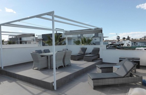 Quesada Villa | "A modern villa with a large solarium" with Lake View, Pool, Terrace & Garden