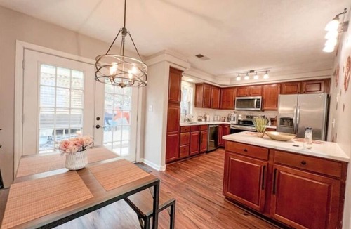 Liberty Area House | A one of a kind home with a waffle and coffee bar, life sized games and comfort!